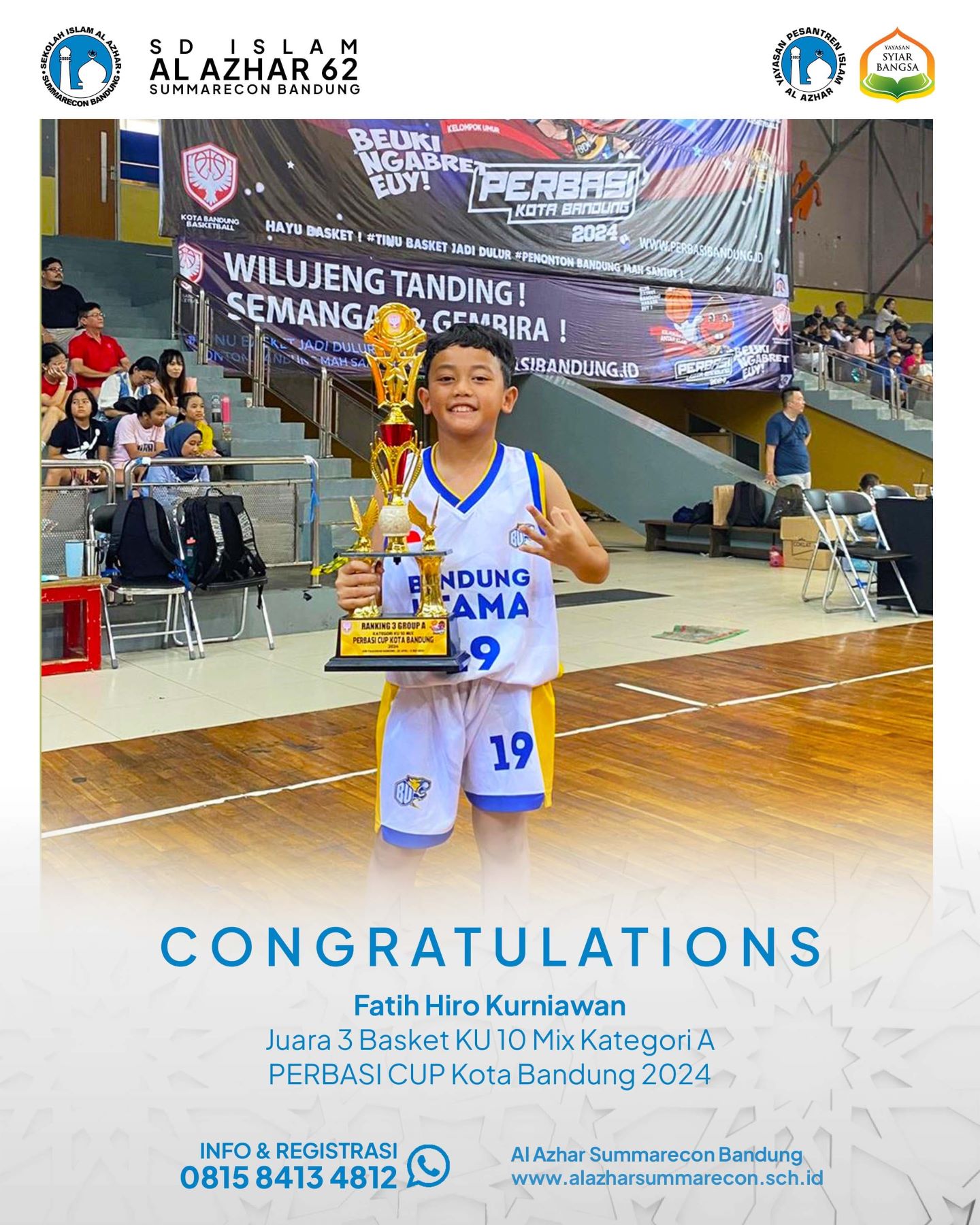 Juara 3 Basket KU 10 Mix Kategori A